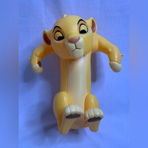 2022 Disney Parks The Lion King Baby Simba Popcorn Bucket Used